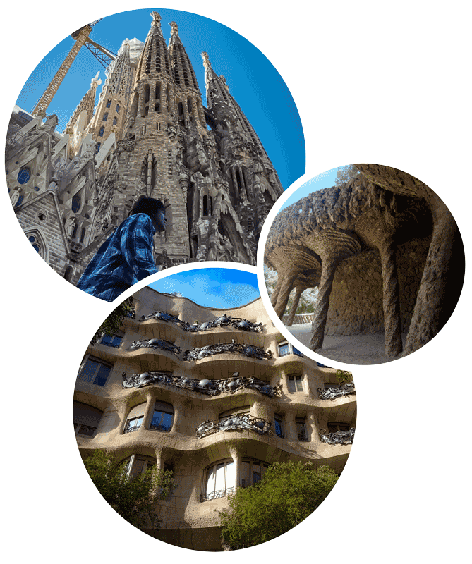 Park Güell, Casa Milà, the Sagrada Familia Full day private tour with Manfredi